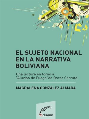 cover image of El sujeto nacional en la narrativa boliviana